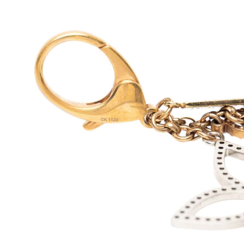 Louis Vuitton Gold Plated Bijoux Sac Tapage Bag Charm Gold Brass Very good condition - Model View