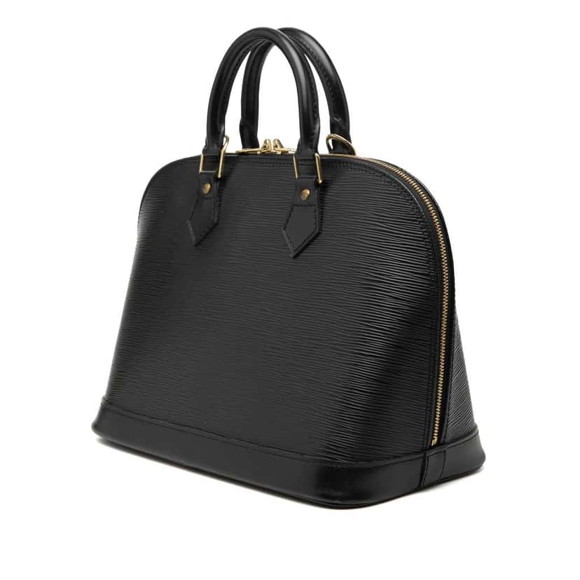 Louis Vuitton Epi Alma PM Black Leather Very good condition - Back View