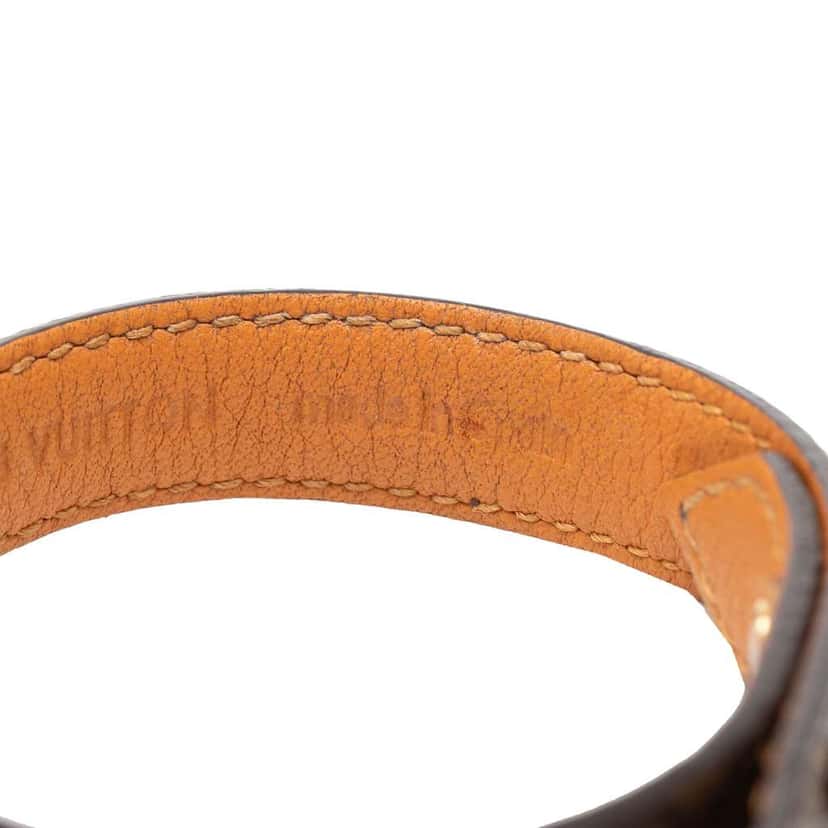 Louis Vuitton Monogram Essential V Bracelet Brown Very good condition - Box View
