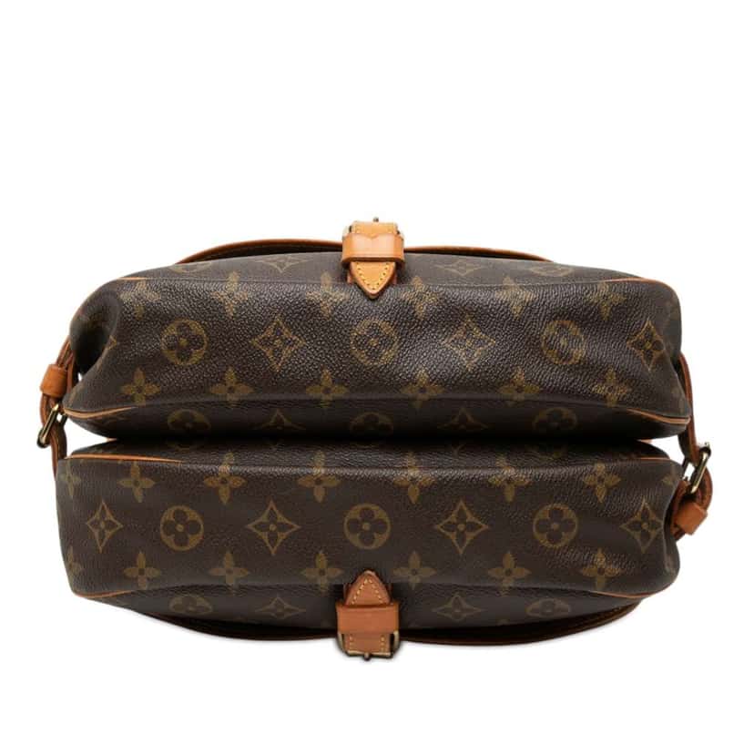 Louis Vuitton Monogram Saumur 25 Brown Very good condition - Inside View