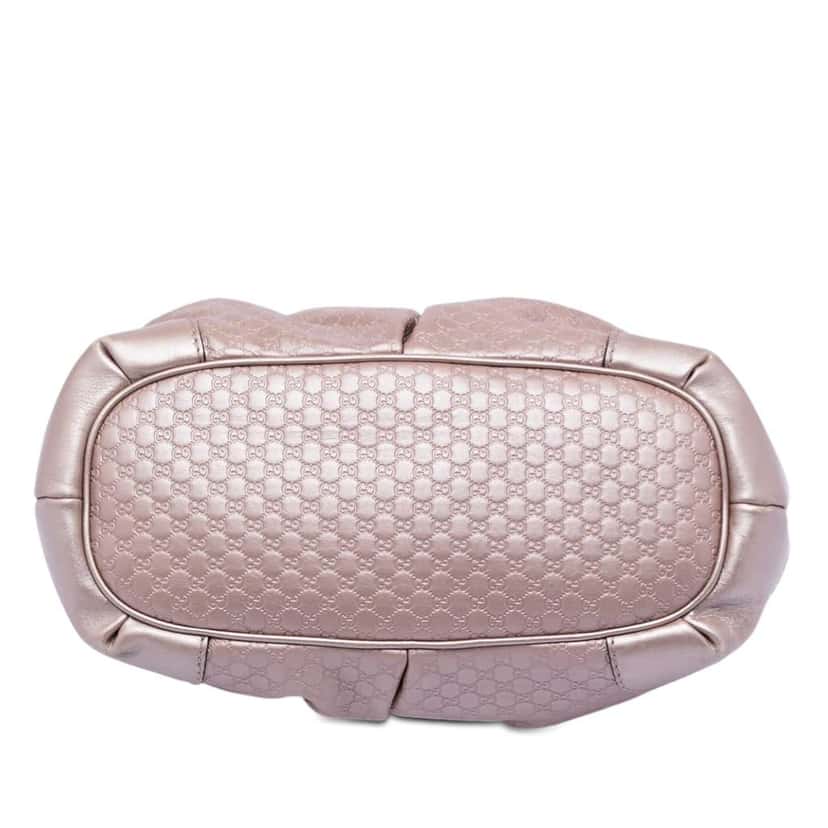 Gucci Microguccissima Sukey Satchel Purple Leather Very good condition - Inside View