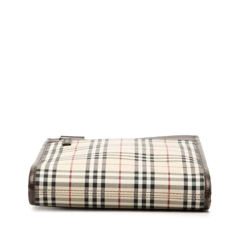 Burberry House Check Canvas Crossbody Beige Very good condition - Inside View