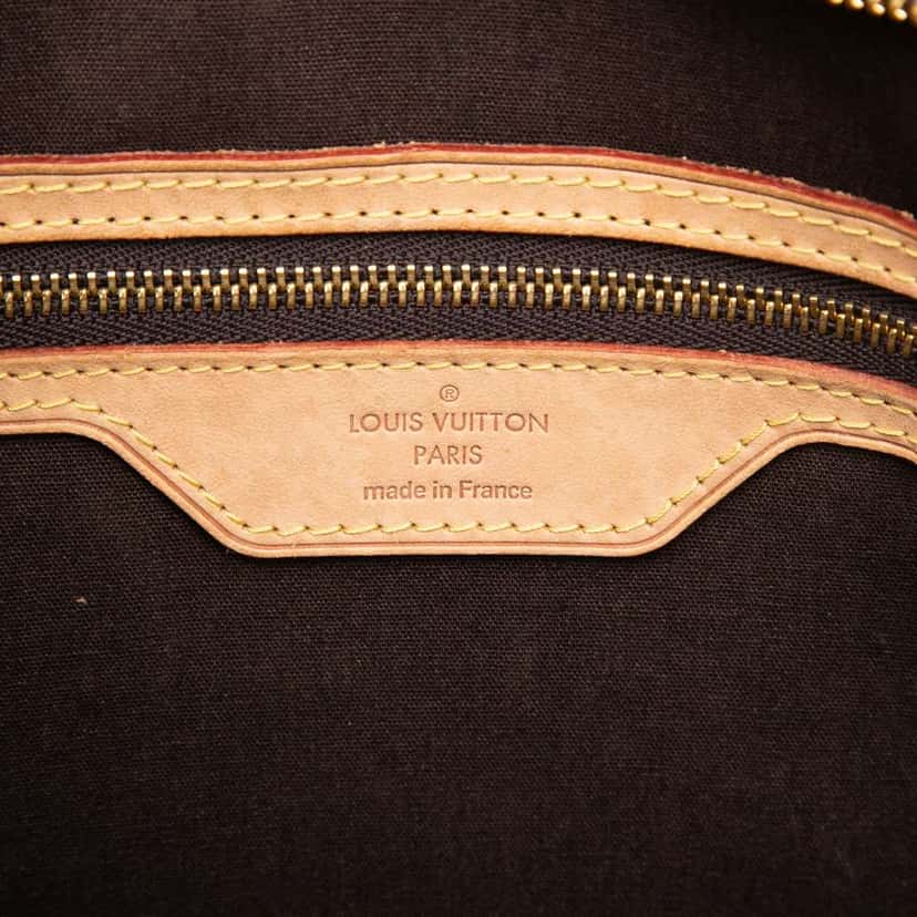 Louis Vuitton Monogram Vernis Brea MM Purple Leather Good condition - Box View
