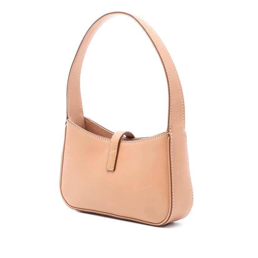 Saint Laurent Mini Smooth Calfskin Le 5 a 7 Brown Leather Very good condition - Back View