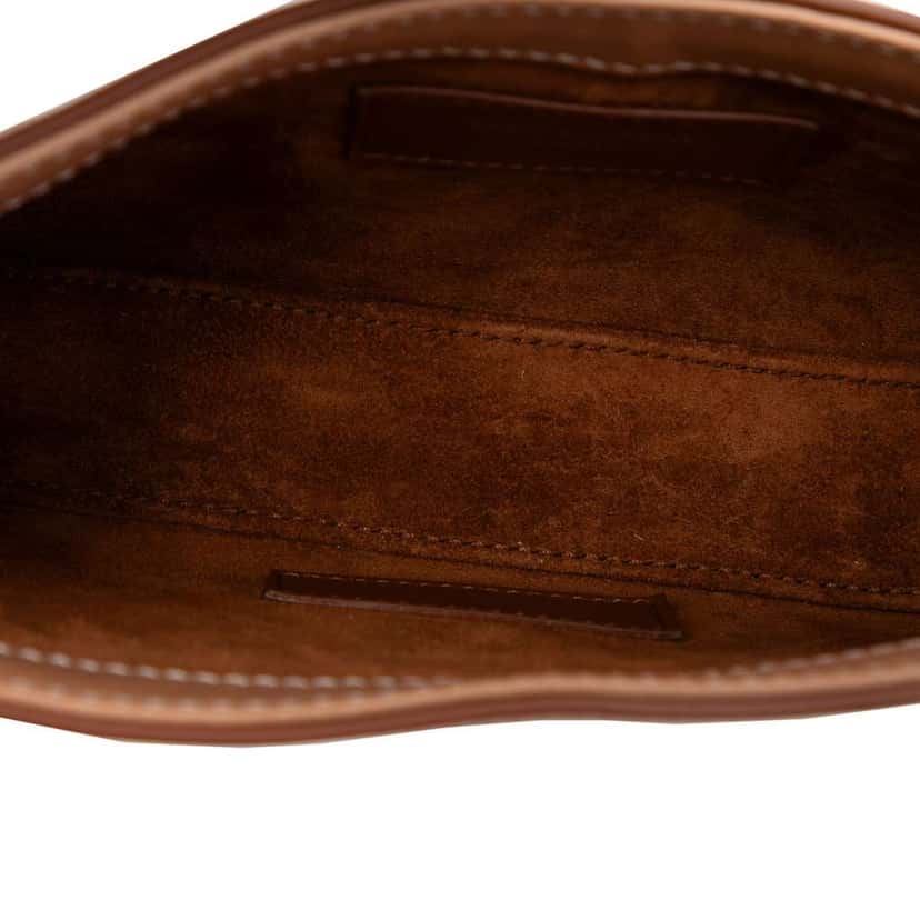 Saint Laurent Mini Smooth Calfskin Le 5 a 7 Brown Leather Very good condition - Model View
