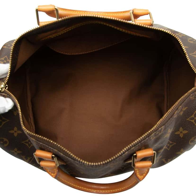 Louis Vuitton Monogram Speedy 35 Brown Very good condition - Model View