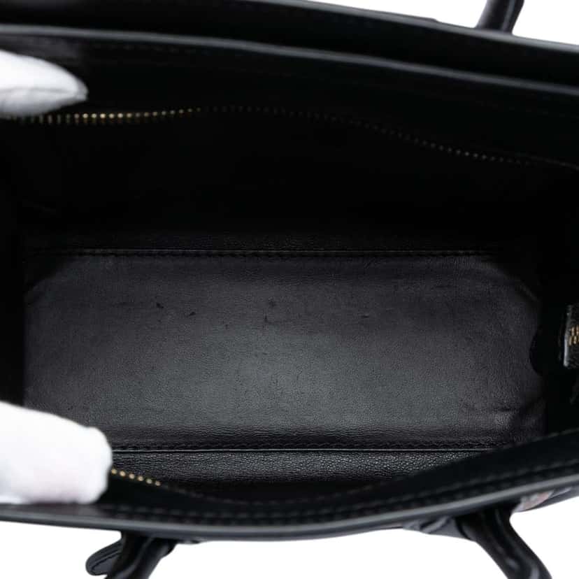Celine Nano Tricolor Leather Luggage Tote Brown Leather Very good condition - Model View