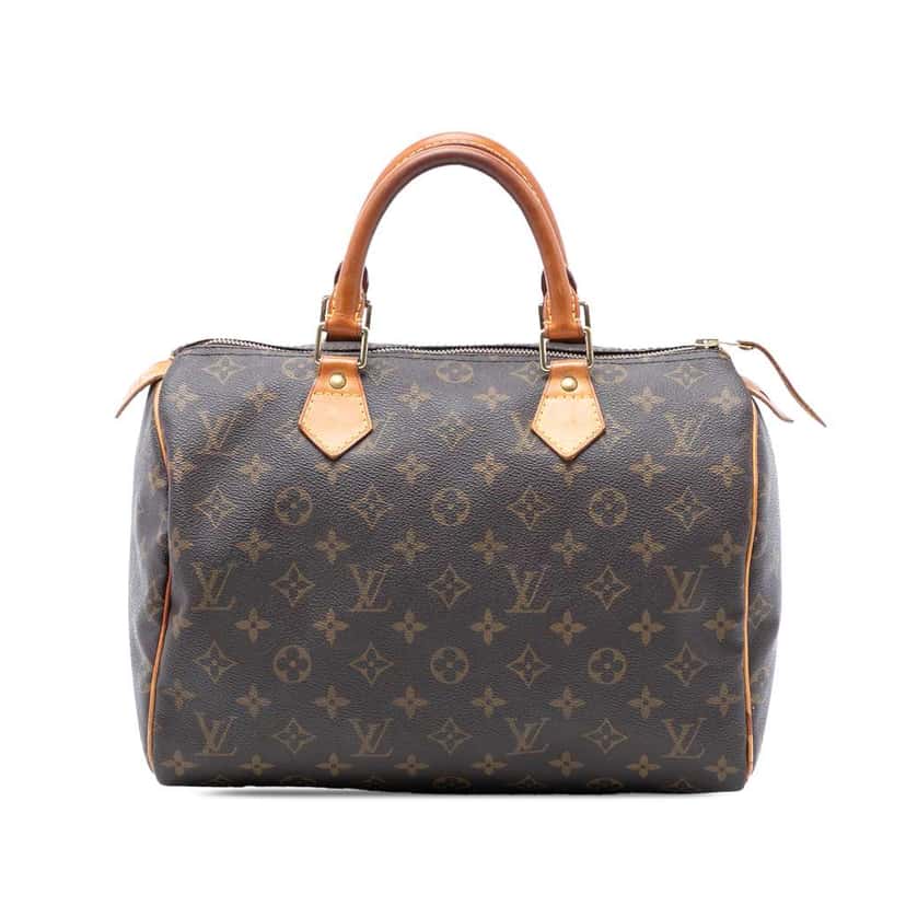 Louis Vuitton Monogram Speedy 30 Brown Very good condition - Front View