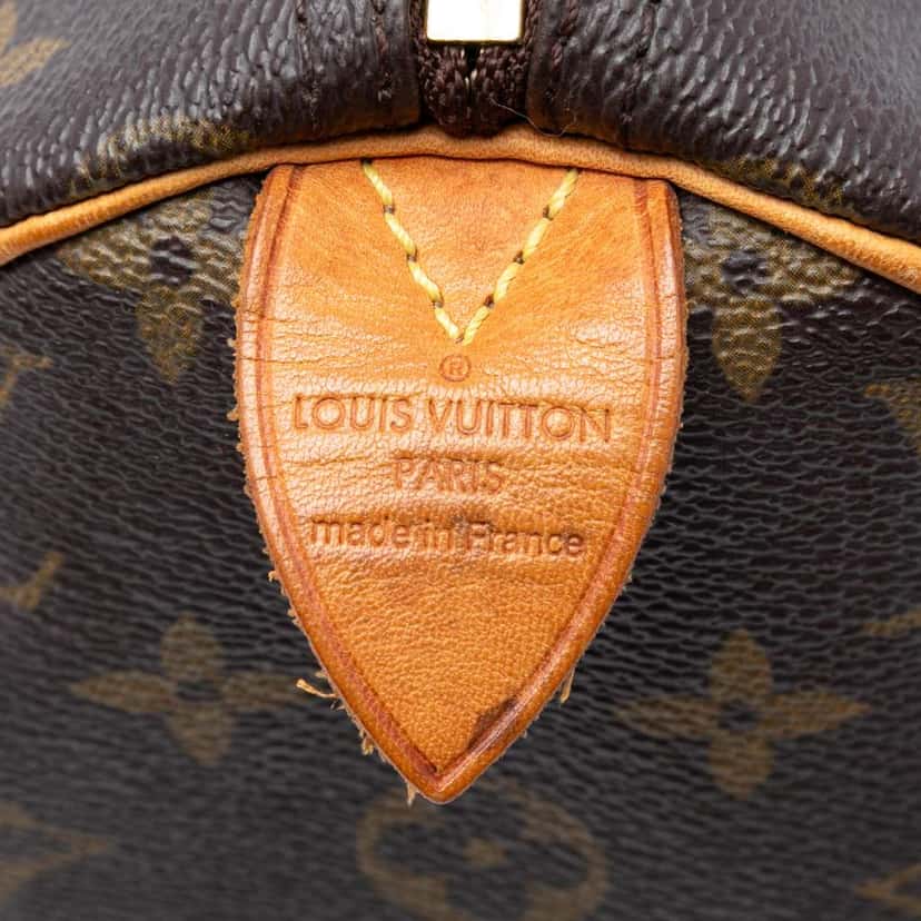 Louis Vuitton Monogram Speedy 30 Brown Very good condition - Box View