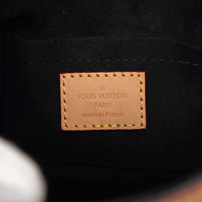 Louis Vuitton Monogram Duffle Bucket Bag Brown Very good condition - Box View