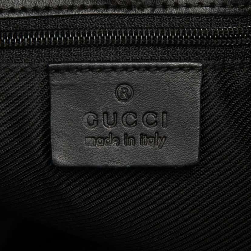 Gucci GG Canvas Tote Black Canvas Very good condition - Box View