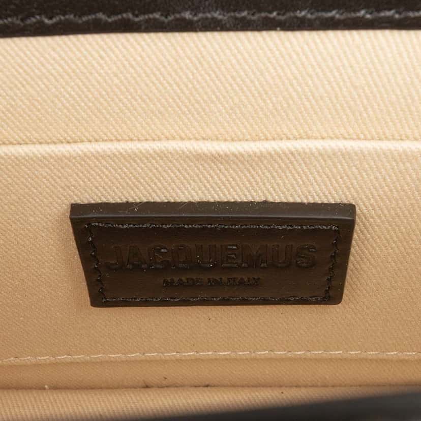 Jacquemus Pony Hair Zebra Print Le Chiquito Moyen White Very good condition - Box View