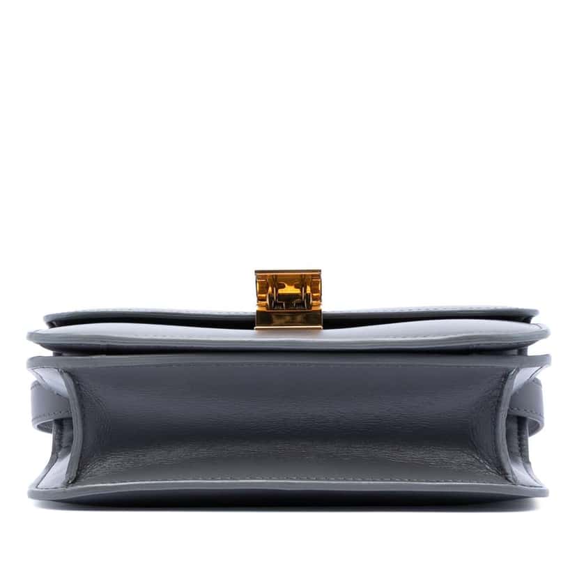 Celine Teen Calfskin Classic Box Grey Leather Very good condition - Inside View