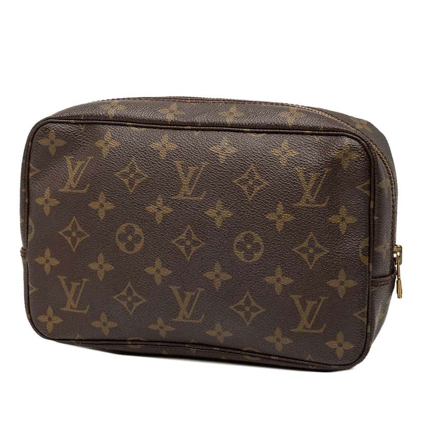 Louis Vuitton Monogram Trousse Toilette 23 Brown Very good condition - Back View