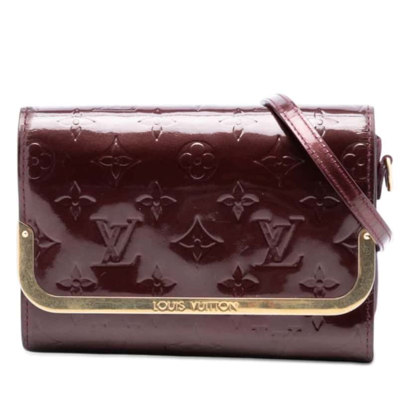 Louis Vuitton Monogram Vernis Rossmore PM Red Leather Very good condition - Front View