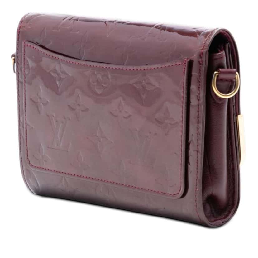 Louis Vuitton Monogram Vernis Rossmore PM Red Leather Very good condition - Back View