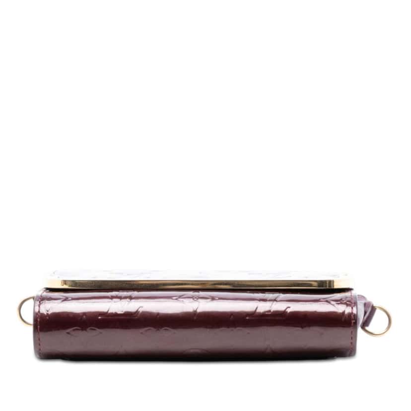 Louis Vuitton Monogram Vernis Rossmore PM Red Leather Very good condition - Inside View