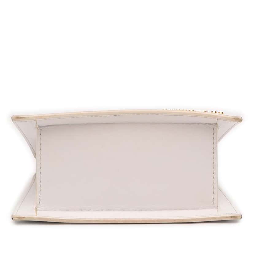 Jacquemus Leather Le Chiquito Moyen White Leather Good condition - Inside View