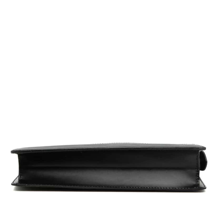 Louis Vuitton Epi Pochette Homme Black Leather Very good condition - Inside View