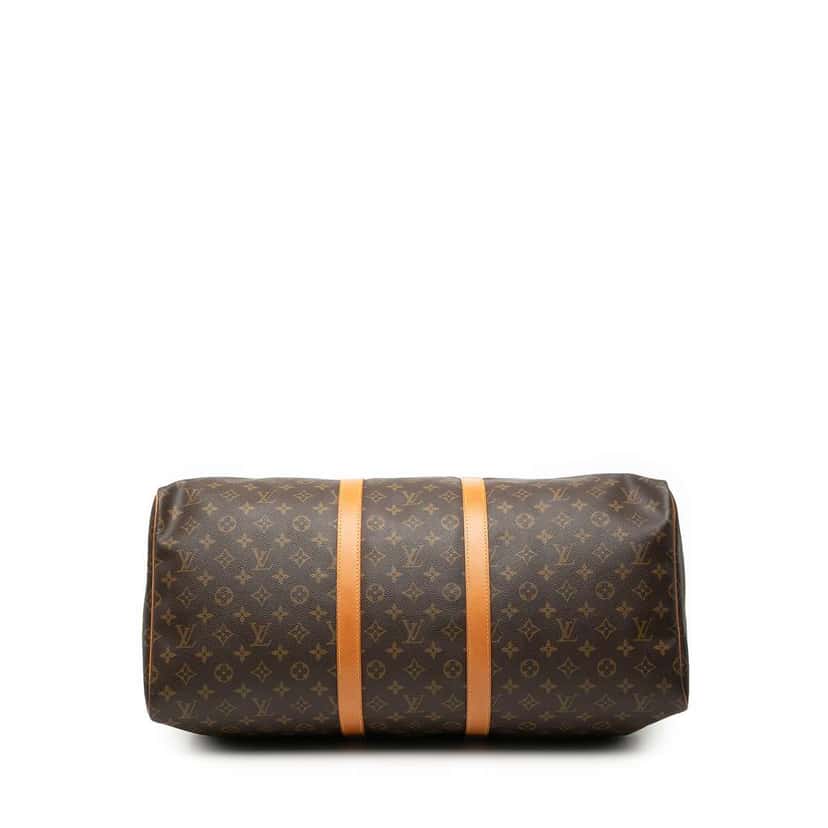 Louis Vuitton Monogram Keepall 55 Brown Good condition - Inside View