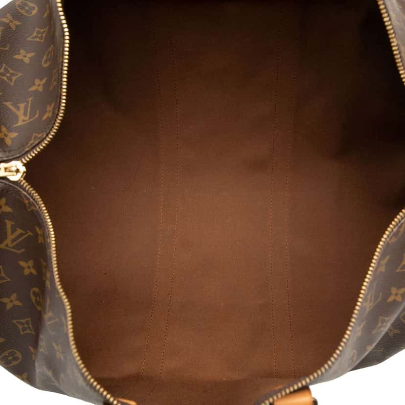 Louis Vuitton Monogram Keepall 55 Brown Good condition - Model View