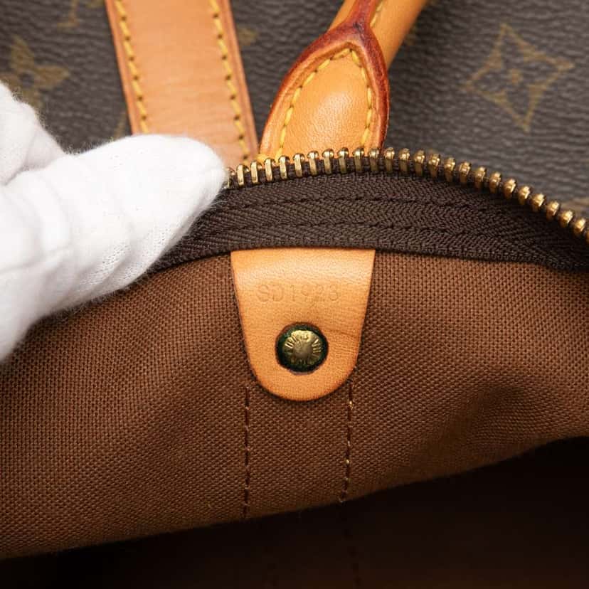 Louis Vuitton Monogram Keepall 55 Brown Good condition - Box View