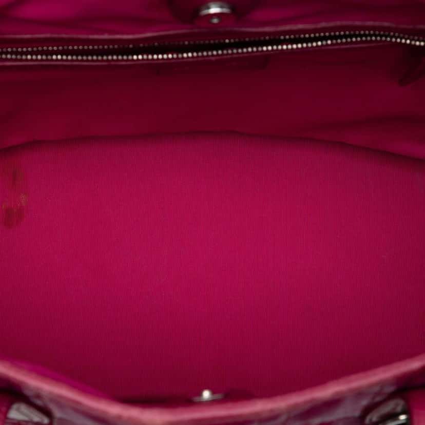 Dior Cannage Panarea Tote Bag Pink Canvas Very good condition - Model View