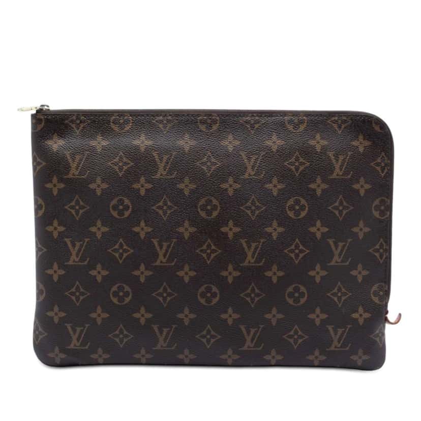 Louis Vuitton Monogram Etui Voyage MM Brown Very good condition - Front View