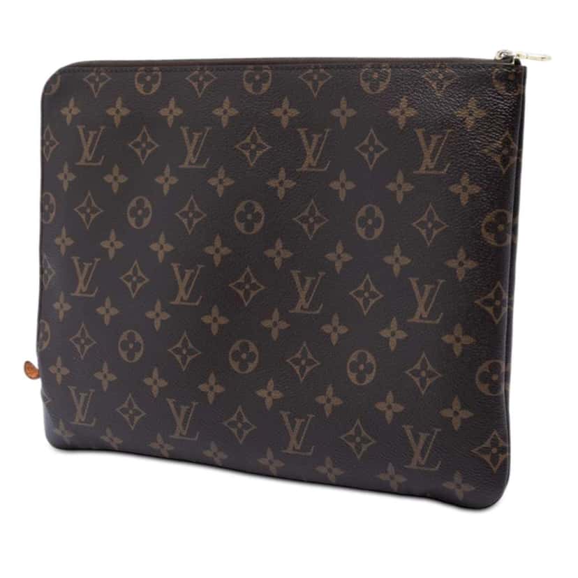 Louis Vuitton Monogram Etui Voyage MM Brown Very good condition - Back View