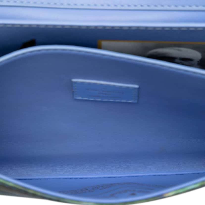 Louis Vuitton Jeff Koons Masters Collection Monet Pochette Metis Blue Canvas Very good condition - Model View