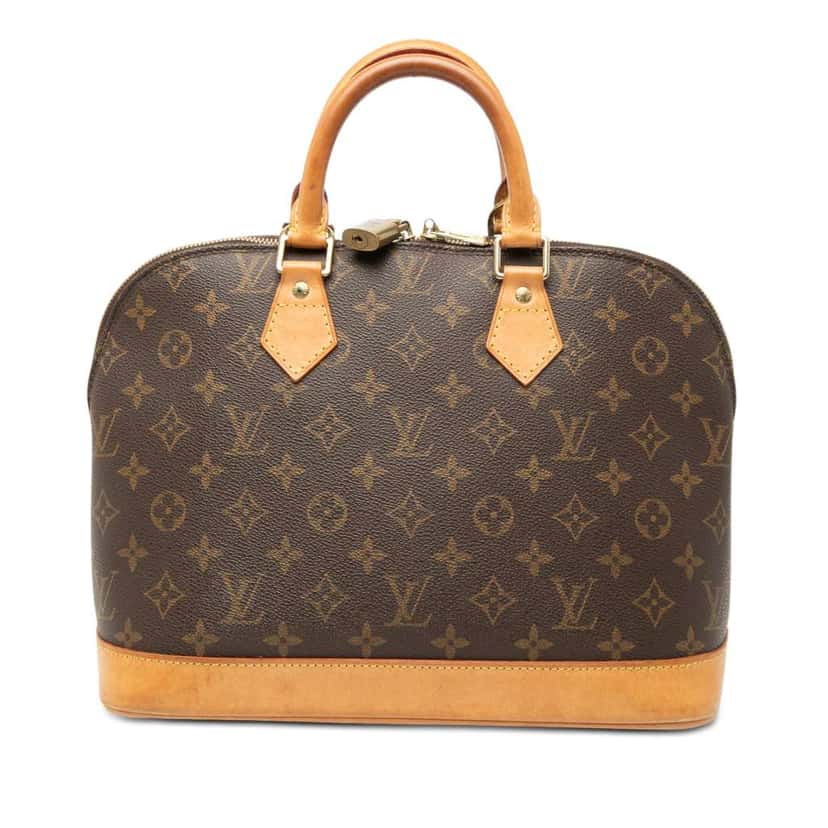 Louis Vuitton Monogram Alma PM Brown Very good condition - Front View