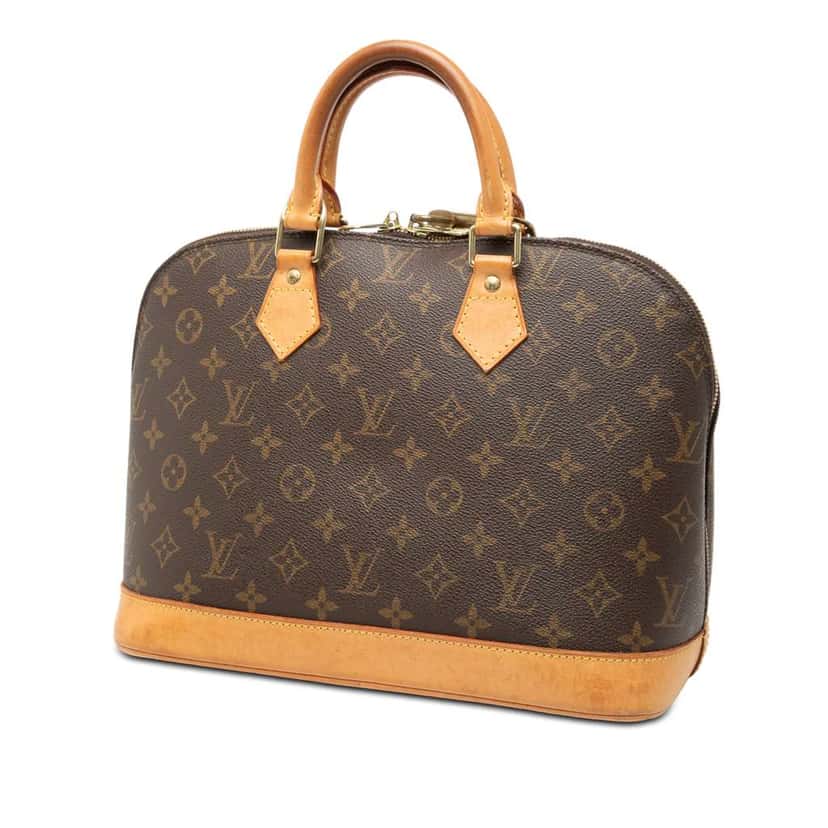 Louis Vuitton Monogram Alma PM Brown Very good condition - Back View