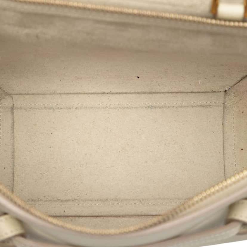 Celine Nano Grained Calfskin Belt Bag Brown Leather Very good condition - Model View