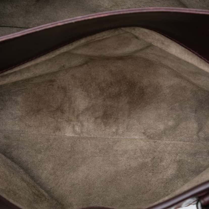 Bottega Veneta Medium Nappa Intrecciato Roma Tote Red Leather Very good condition - Model View