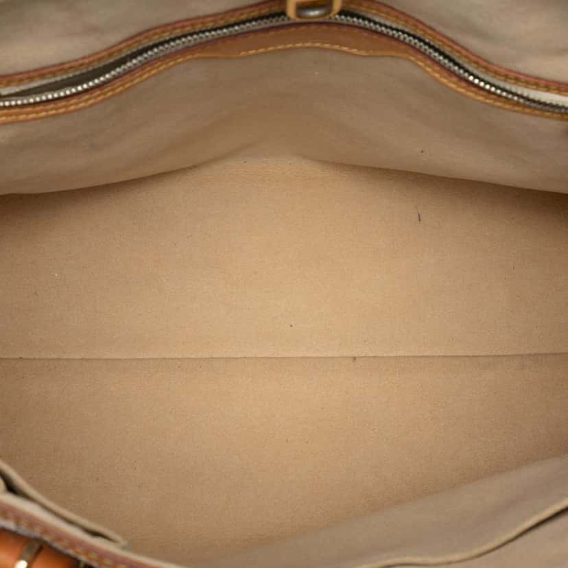 Louis Vuitton Damier Azur Hampstead MM White Very good condition - Model View
