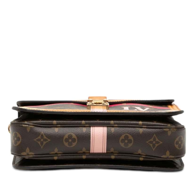 Louis Vuitton Monogram Summer Trunk Pochette Metis Brown Very good condition - Inside View