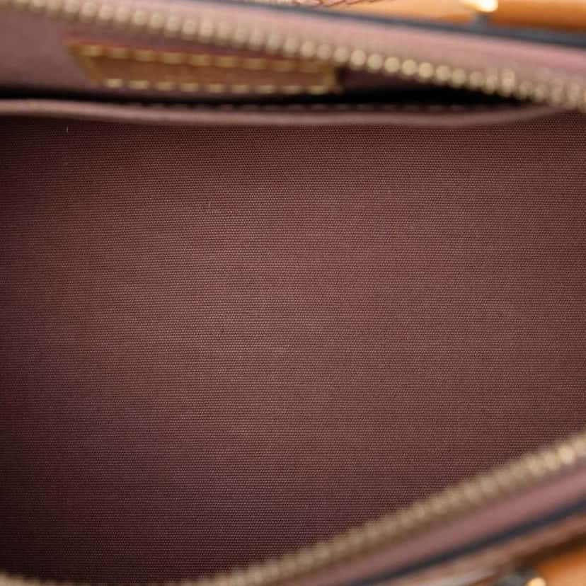 Louis Vuitton Monogram Vernis Alma BB Brown Leather Very good condition - Model View