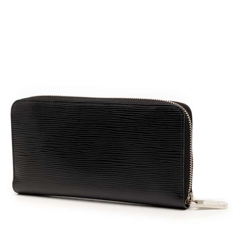 Louis Vuitton Epi Zippy Long Wallet Black Leather Very good condition - Back View