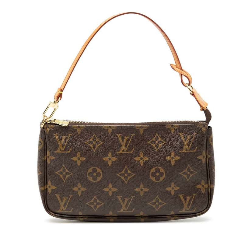 Louis Vuitton Monogram Pochette Accessoires Brown Very good condition - Front View