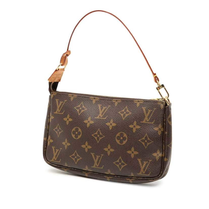 Louis Vuitton Monogram Pochette Accessoires Brown Very good condition - Back View