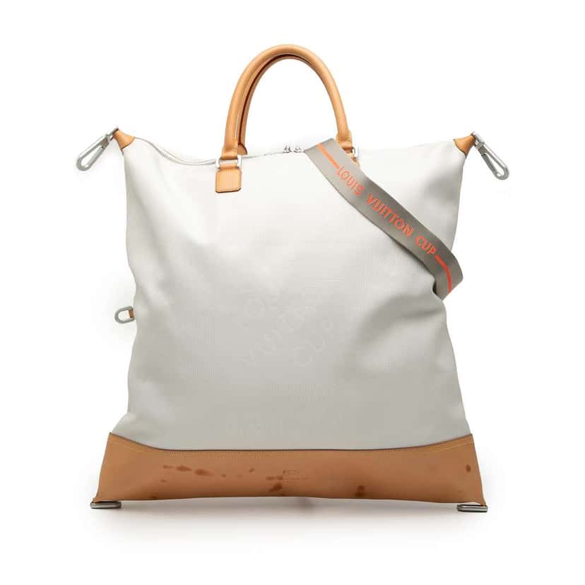Louis Vuitton Damier Geant LV Cup Cube White Canvas Very good condition - Front View