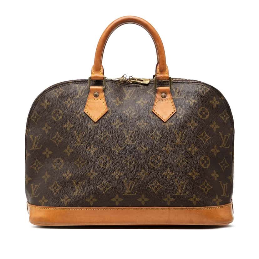 Louis Vuitton Monogram Alma PM Brown Very good condition - Front View