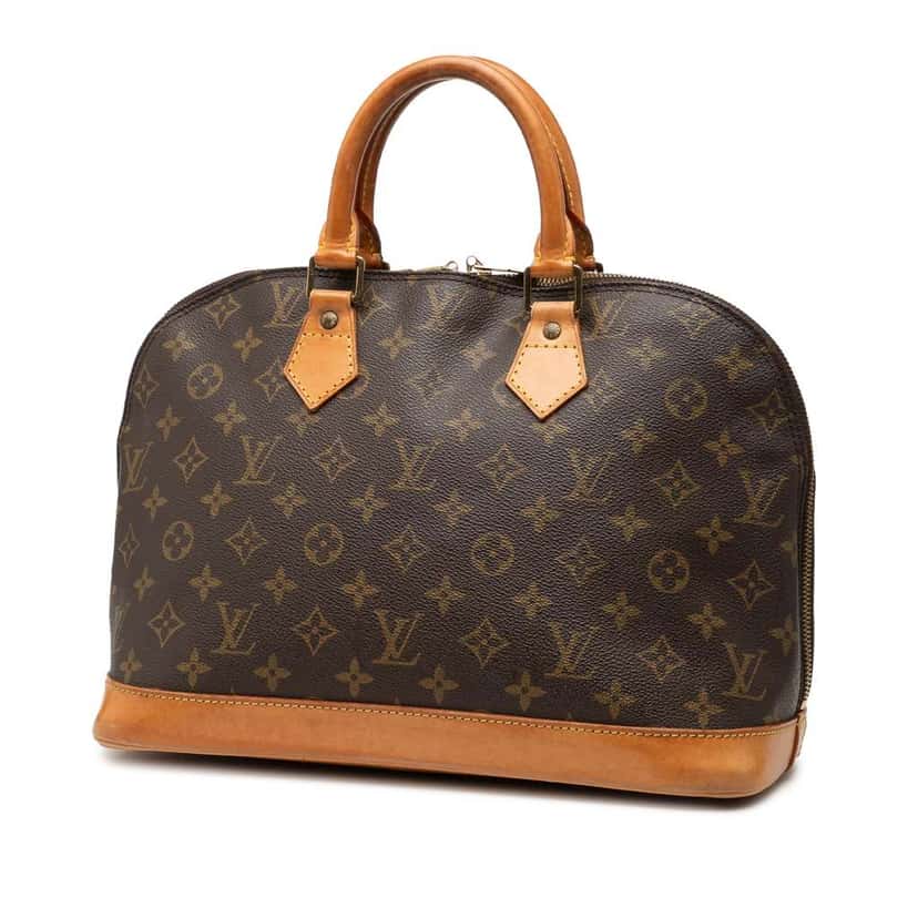Louis Vuitton Monogram Alma PM Brown Very good condition - Back View