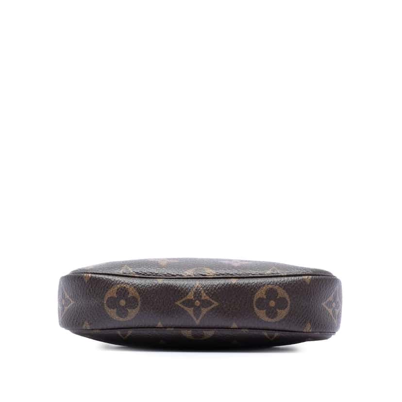 Louis Vuitton Monogram Mini Pochette Accessoires Brown Very good condition - Inside View