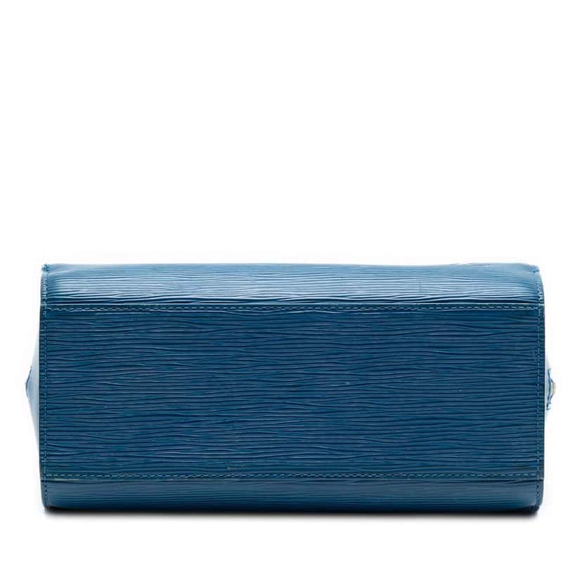 Louis Vuitton Epi Pont Neuf PM Blue Leather Very good condition - Inside View