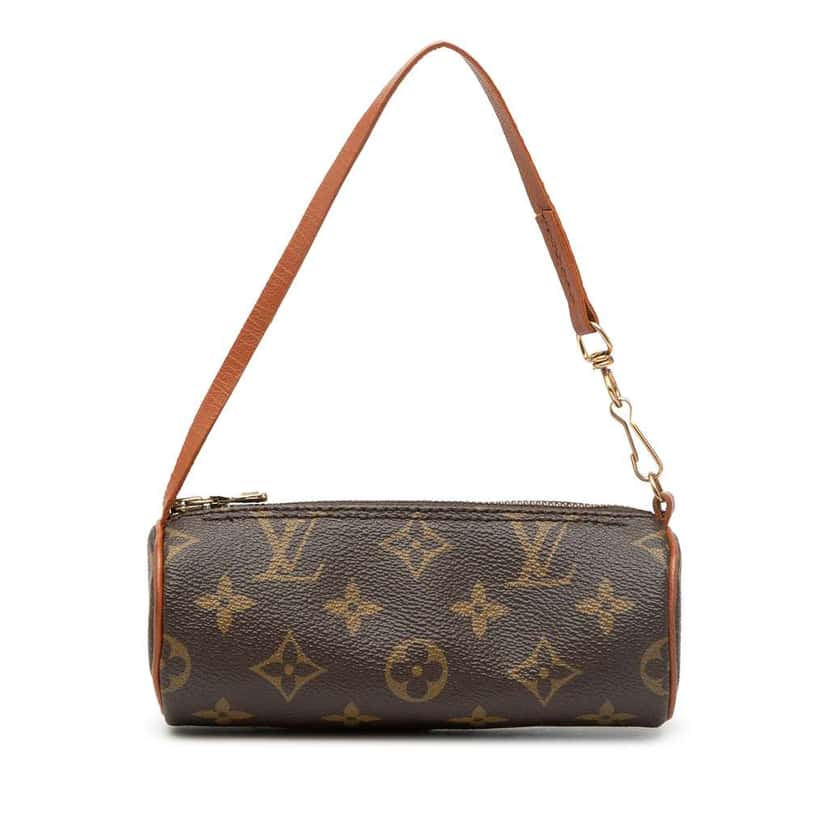 Louis Vuitton Monogram Papillon Pochette Brown Very good condition - Front View