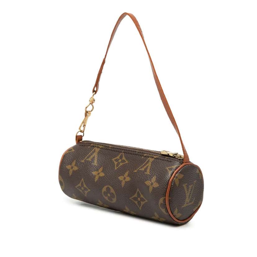 Louis Vuitton Monogram Papillon Pochette Brown Very good condition - Back View