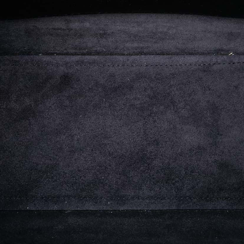 Celine Micro Grained Calfskin Belt Bag Black Leather Very good condition - Model View