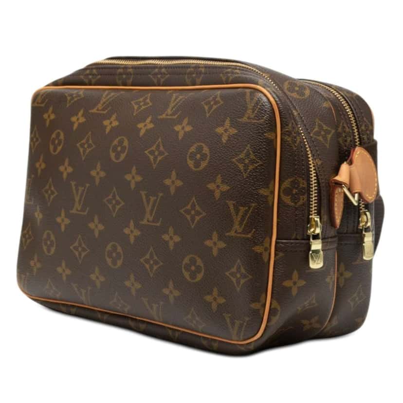 Louis Vuitton Monogram Reporter PM Brown Very good condition - Back View