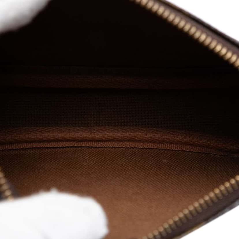 Louis Vuitton Monogram Mini Pochette Accessoires Brown Very good condition - Model View